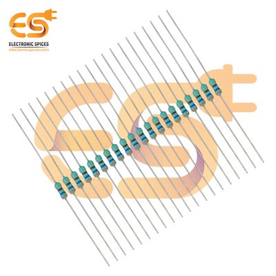 360 Ohm (Ω) 1/4 Watt ±5% Tolerance 360Ω ohm MF Through Hole Resistors Axial Lead 5000pcs